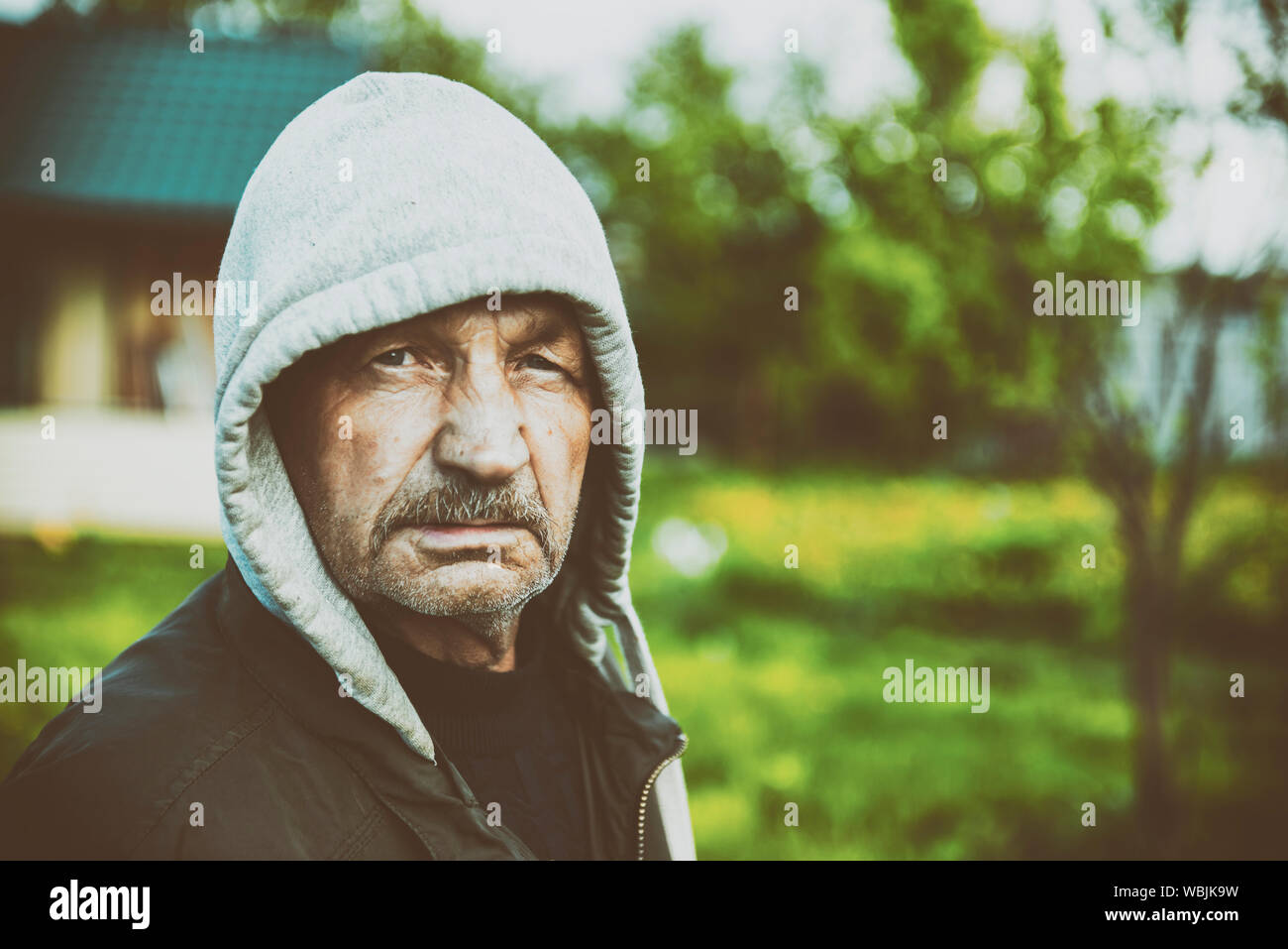 In hood hi-res stock photography and images - Alamy