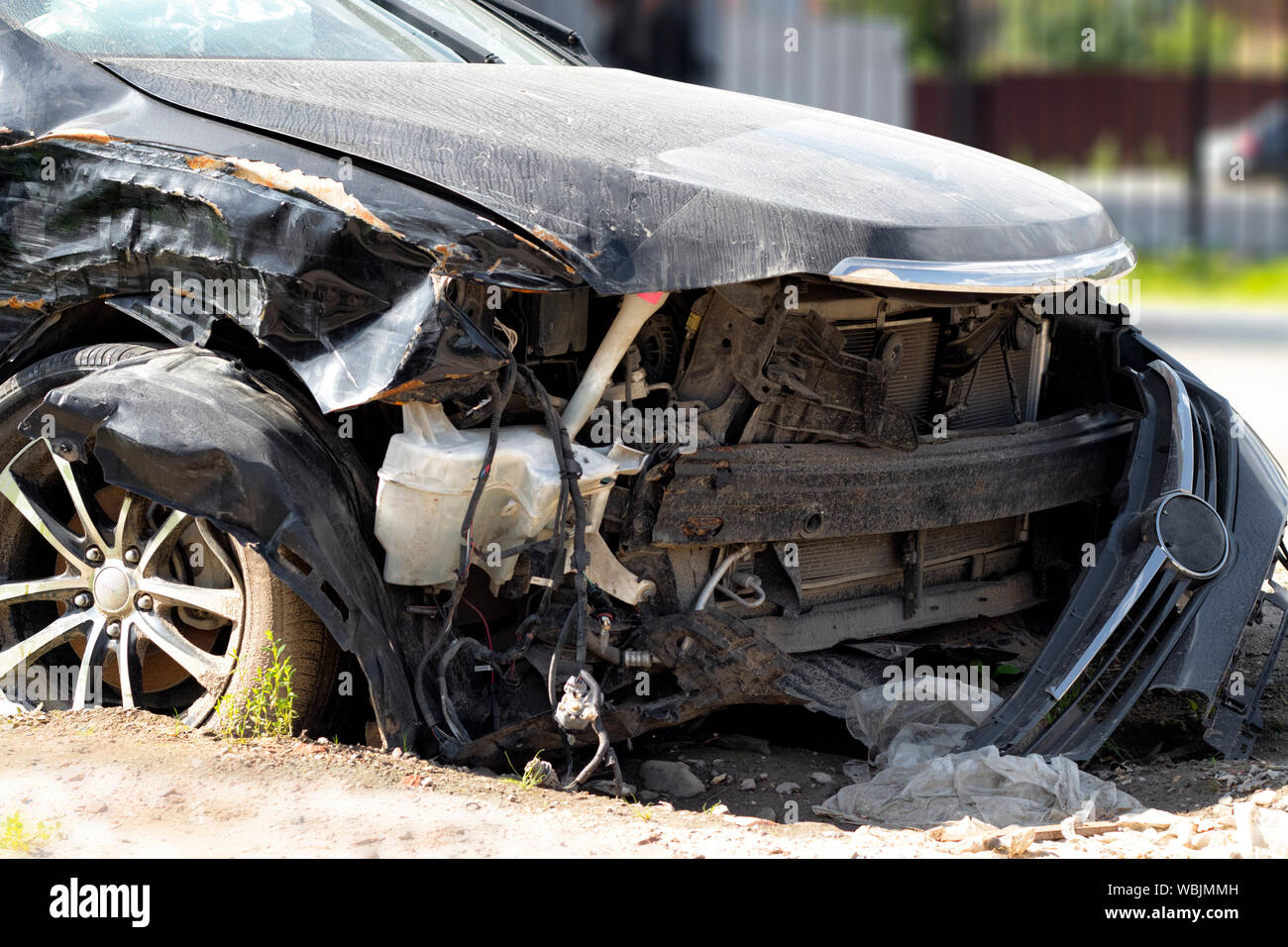 Serious car accident hi-res stock photography and images - Alamy