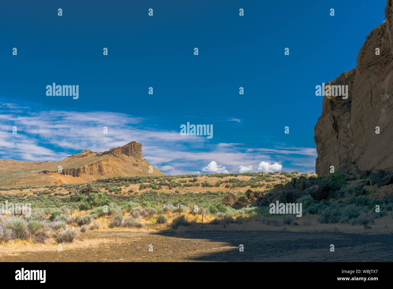 Petroglyph Point, Lava Beds National Monument Stock Photo Alamy