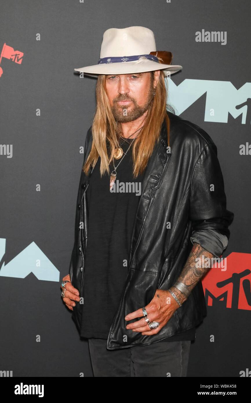 Billy Ray Cyrus attends the 2019 MTV Video Music Awards, VMAs, at Prudential Center in Newark, New Jersey, USA, on 26 August 2019. | usage worldwide Stock Photo