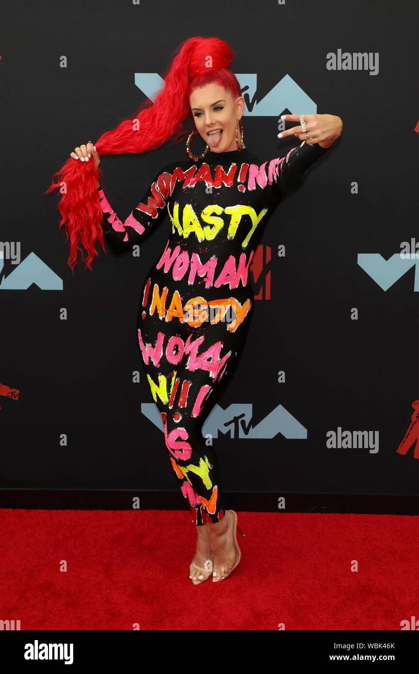 Justina Valentine Attends The 2019 Mtv Video Music Awards Vmas At Prudential Center In Newark New Jersey Usa On 26 August 2019 Usage Worldwide Stock Photo Alamy