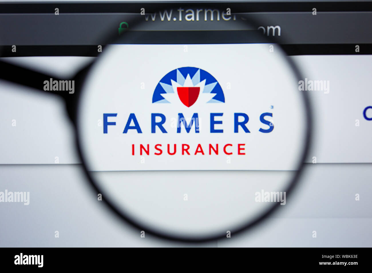 Los Angeles, California, USA 21 Jule 2019 Illustrative Editorial of