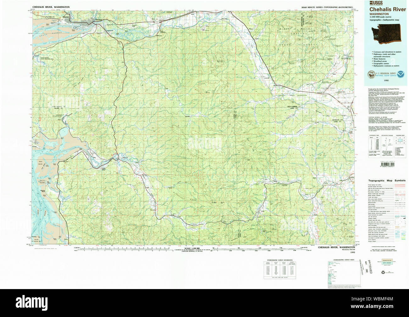 Chehalis washington state map Cut Out Stock Images & Pictures Alamy