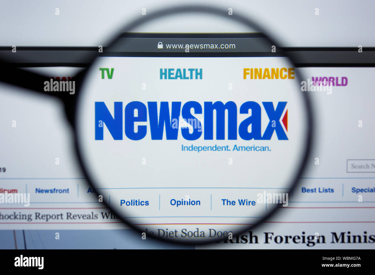 Newsmax logo hi res stock photography and images Alamy