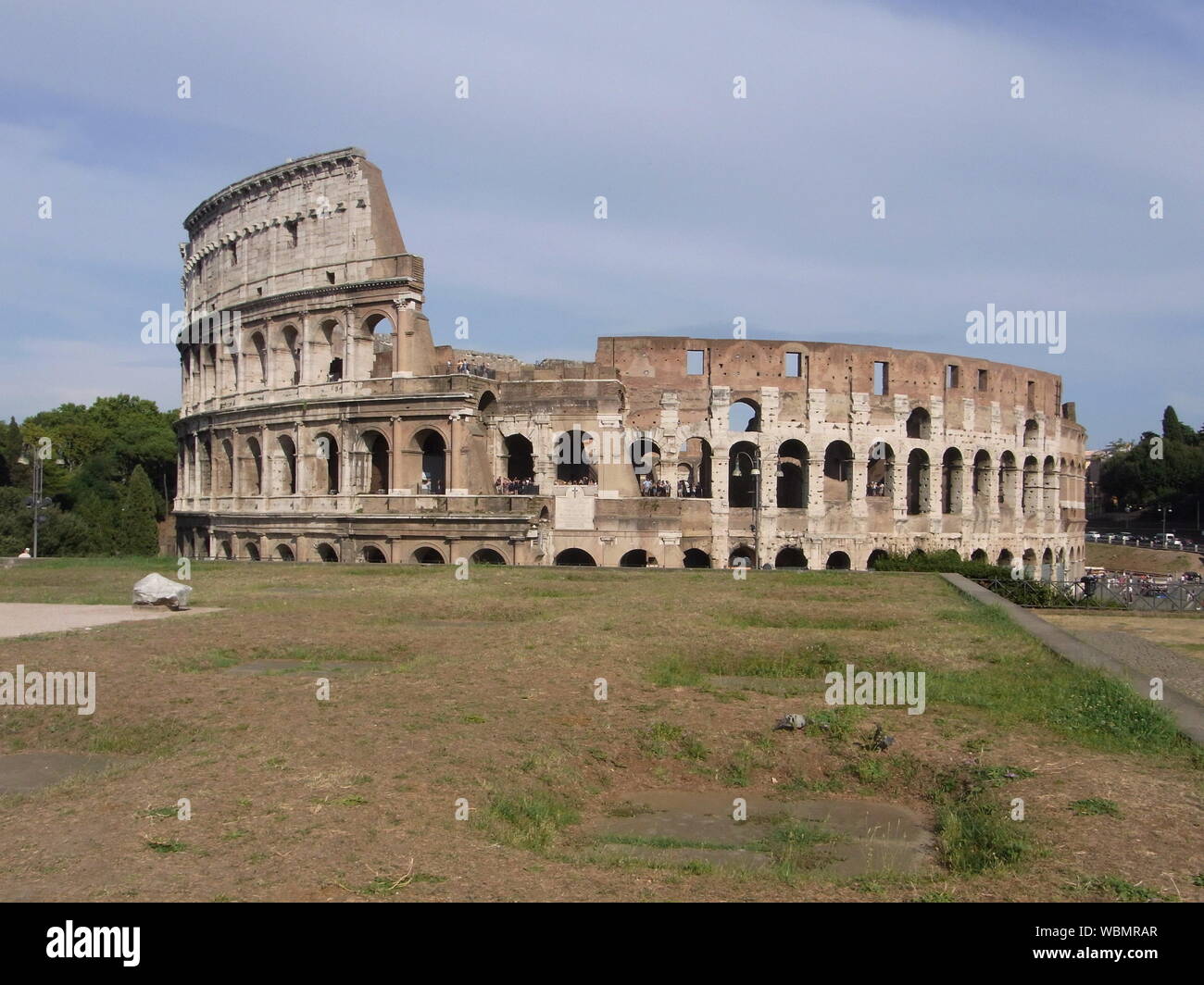View Of Coliseum Stock Photo - Alamy