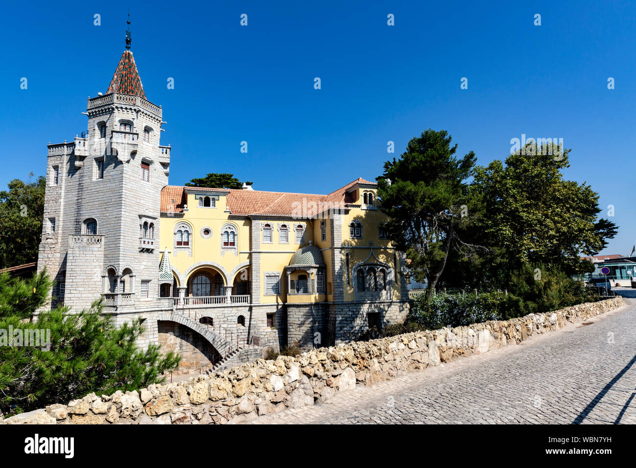 Museu Condes de Castro Guimarães, Cascais, Portugal. Stock Photo