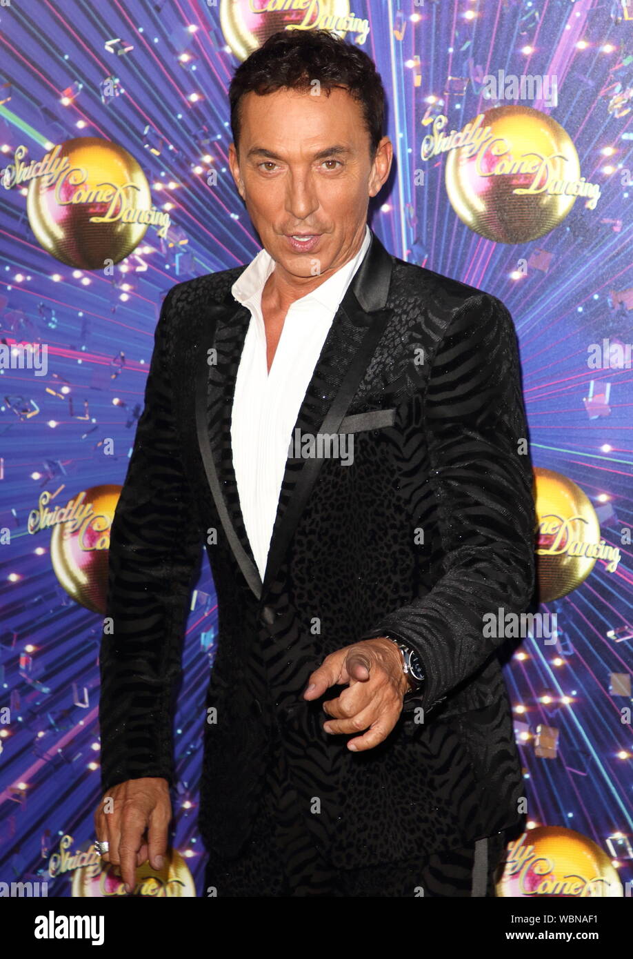 London, UK. 26th Aug, 2019. Bruno Tonioli at the Strictly Come Dancing Launch at BBC Broadcasting House in London. Credit: SOPA Images Limited/Alamy Live News Stock Photo