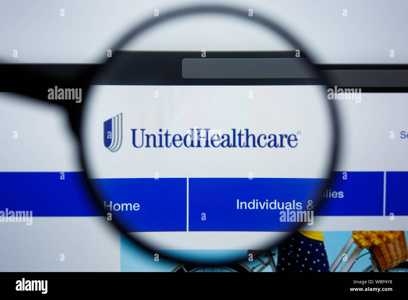 Los Angeles, California, USA 21 Jule 2019 Illustrative Editorial of