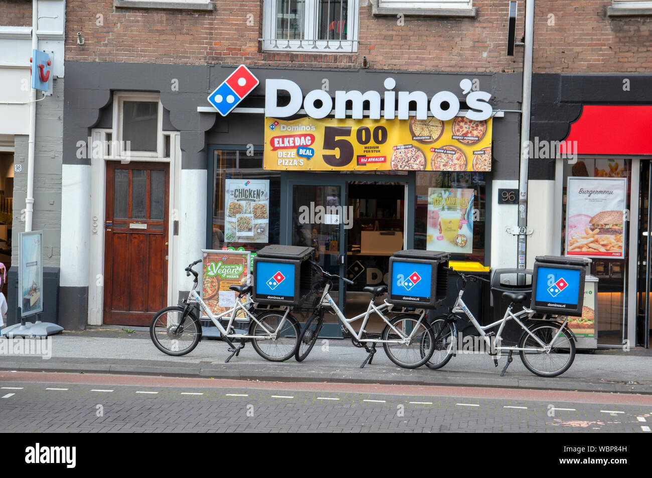 Domino's Pizza Restaurant At Amsterdam The Netherlands 2019Domino's