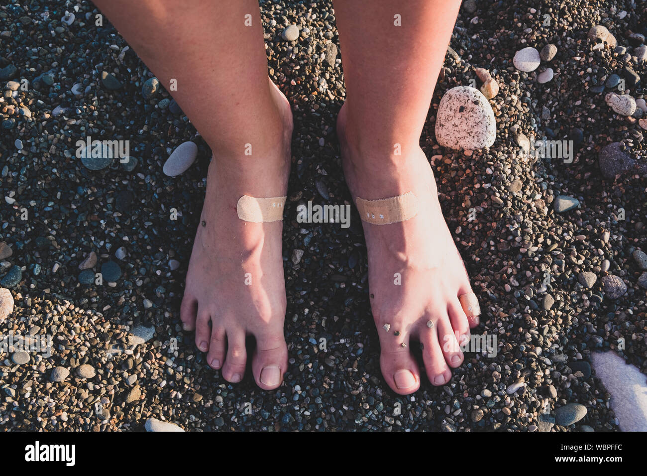 Woman sore feet shoes hires stock photography and images Alamy