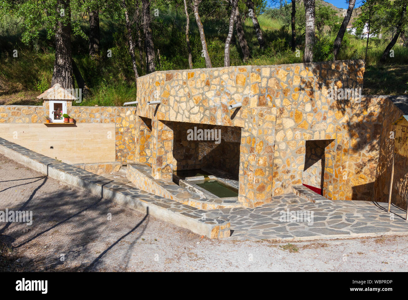Agricultural Water And Communal Clothes Washing Facility In Spain Stock Photo Alamy