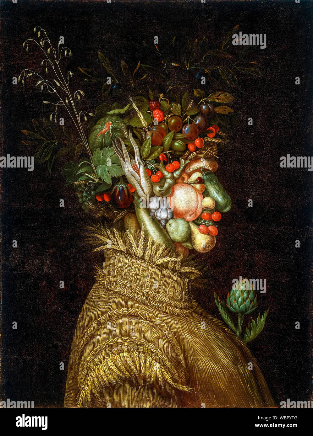 Giuseppe arcimboldo four seasons hi-res stock photography and images ...