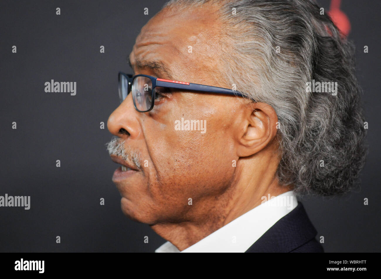 Newark, USA. 27th Aug, 2019. Al Sharpton (Alfred Charles Sharpton Jr