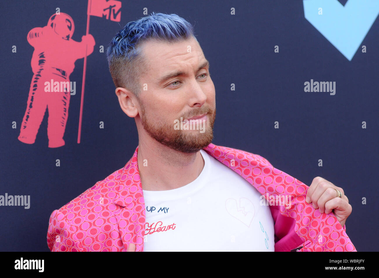 Newark, USA. 26th Aug, 2019. James Lance Bass attends the 2019 MTV Video Music Video Awards held at the Prudential Center in Newark, NJ Credit: SOPA Images Limited/Alamy Live News Stock Photo