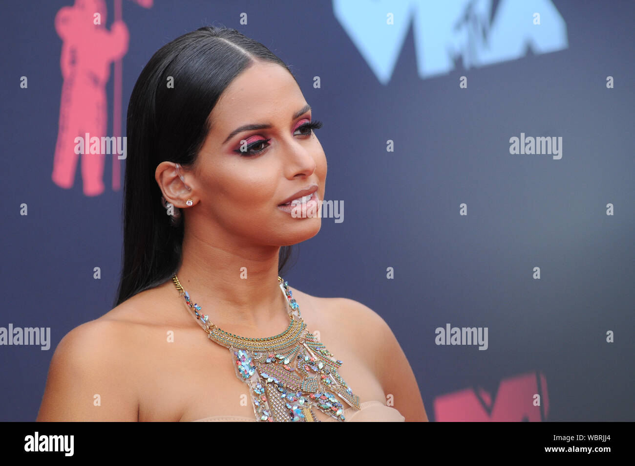 Nessa Diab Diab attends the 2019 MTV Video Music Awards at Prudential