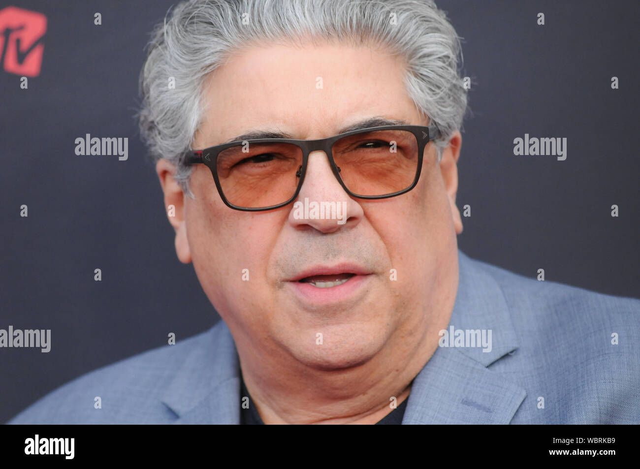 Newark, USA. 27th Aug, 2019. Vincent Pastore attends the 2019 MTV Video Music Video Awards held at the Prudential Center in Newark, NJ Credit: SOPA Images Limited/Alamy Live News Stock Photo