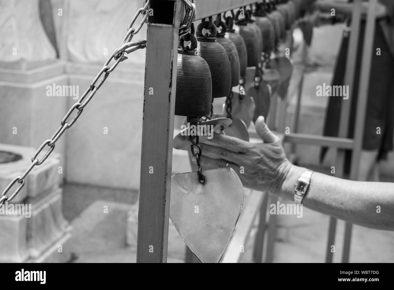 Holding bell bells hires stock photography and images Alamy