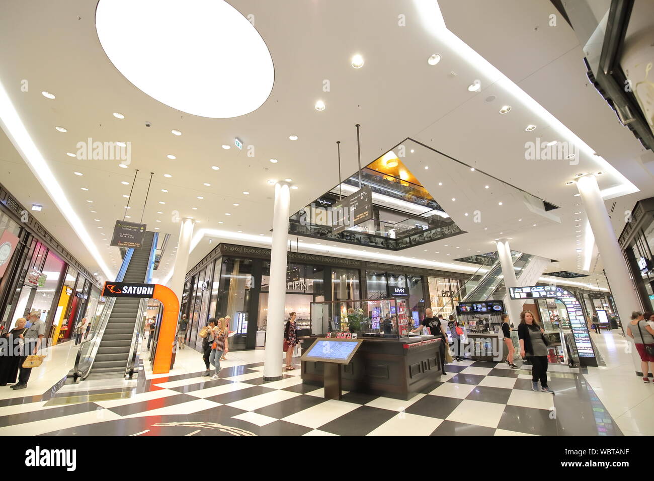 Germany Berlin Mall Berlin Shopping Stock Photos Germany Berlin