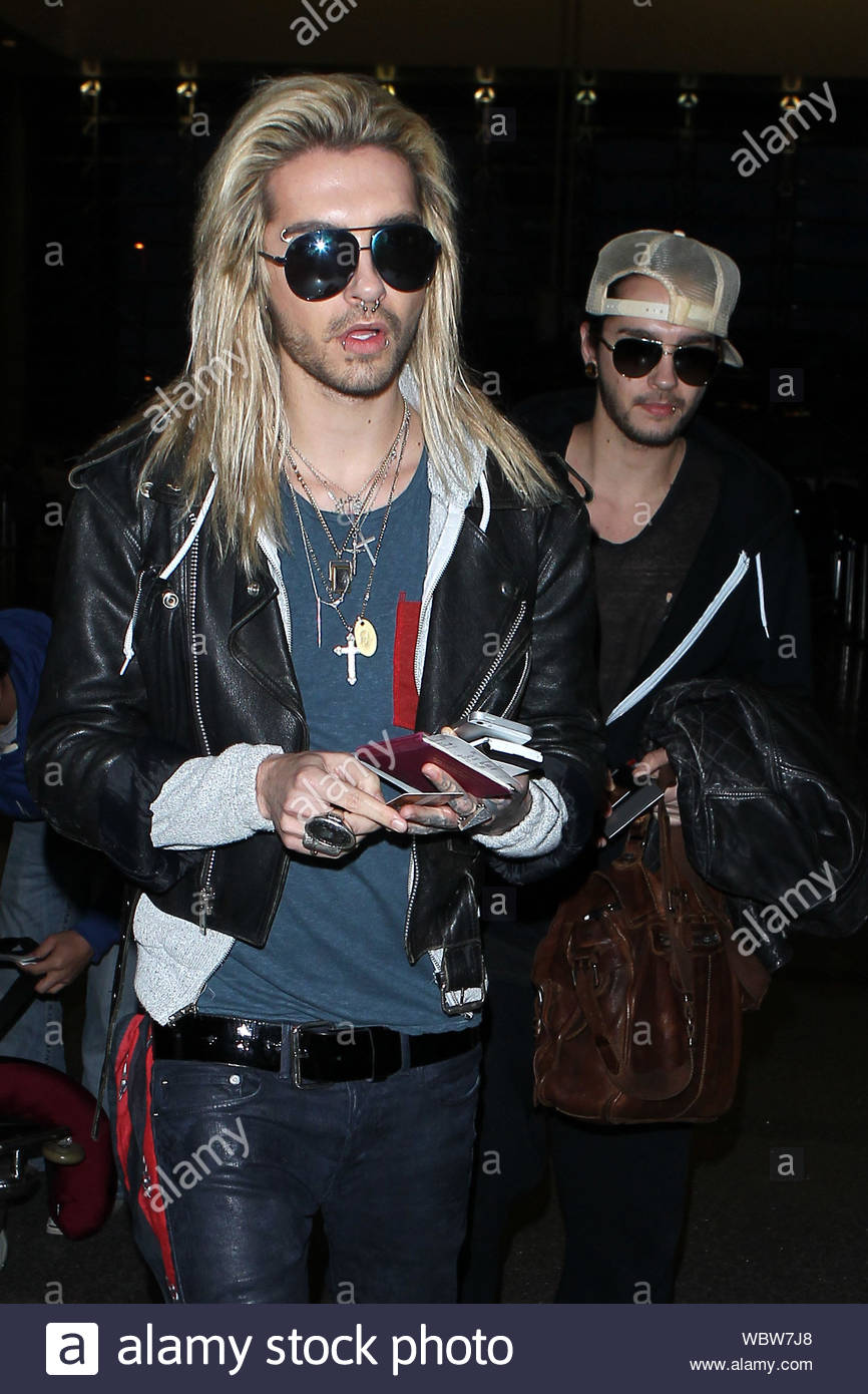 Los Angeles Ca Tom And Bill Kaulitz Of Tokio Hotel Arrive At