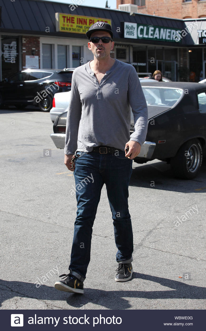 Los Feliz Ca Iron Man 3 Actor Ashley Hamilton Goes Out To