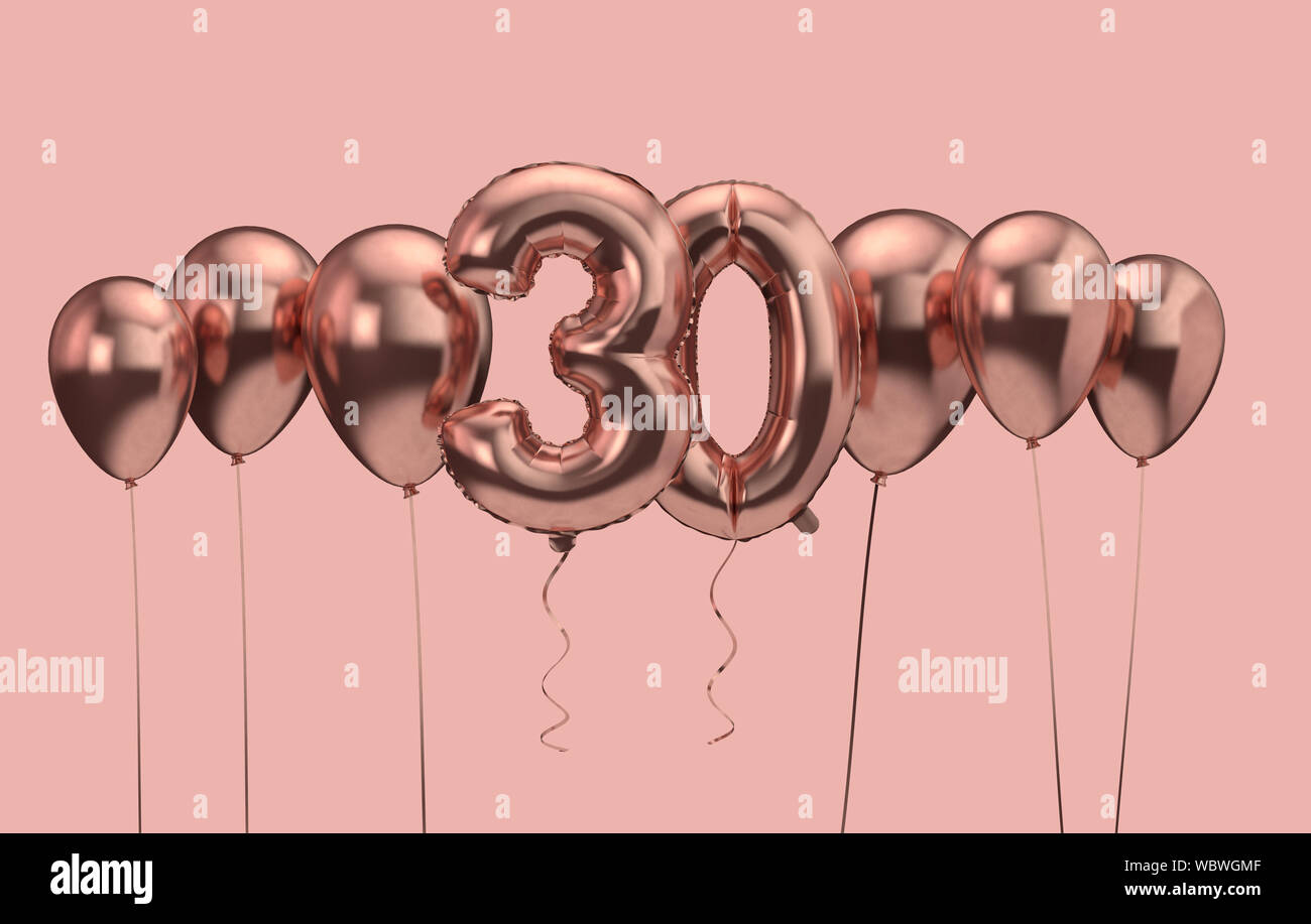 30th years birthday celebration hi-res stock photography and images - Alamy