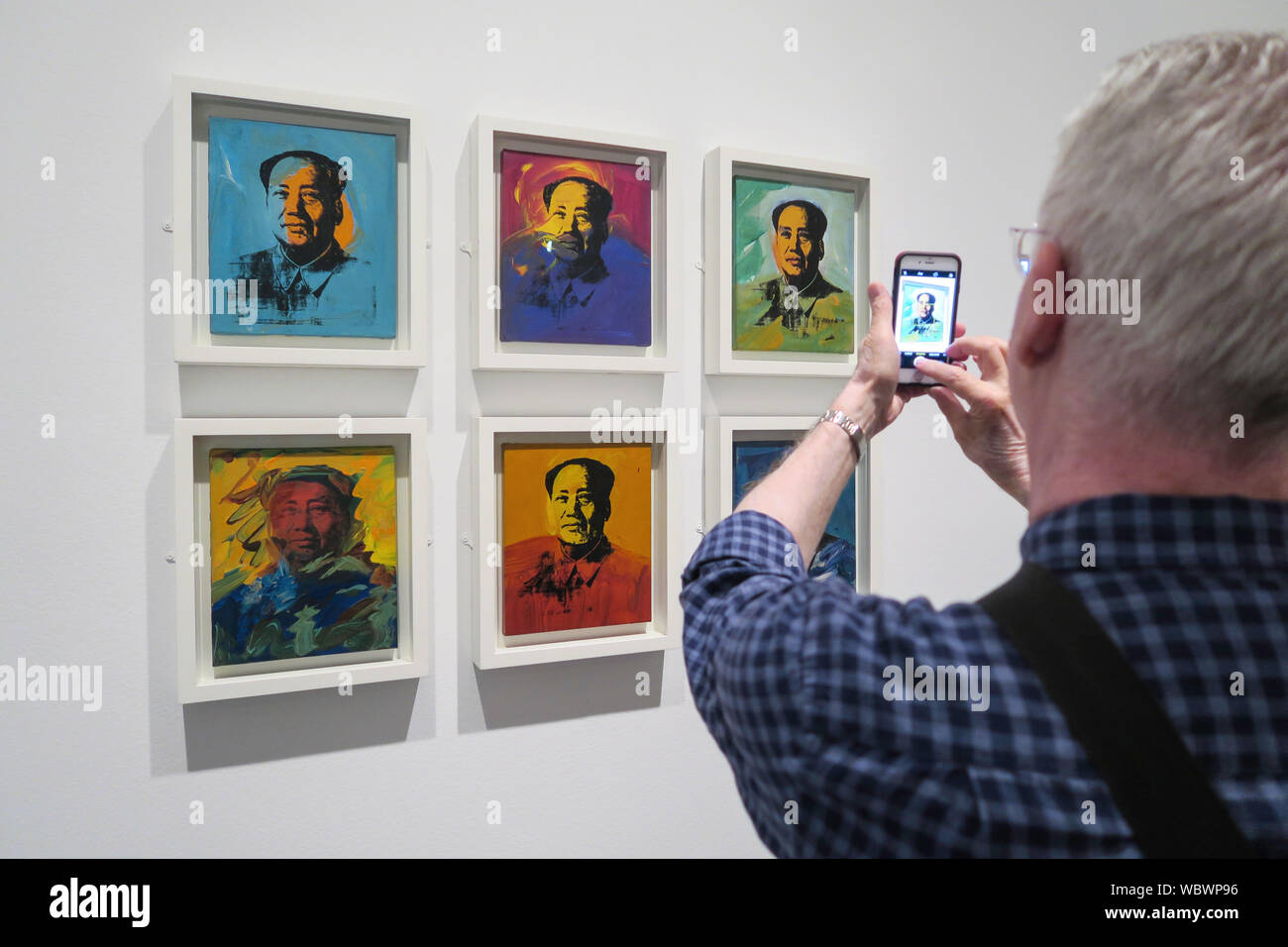 Andy Warhol Exhibit at the Met Breuer Museum in New York City, USA