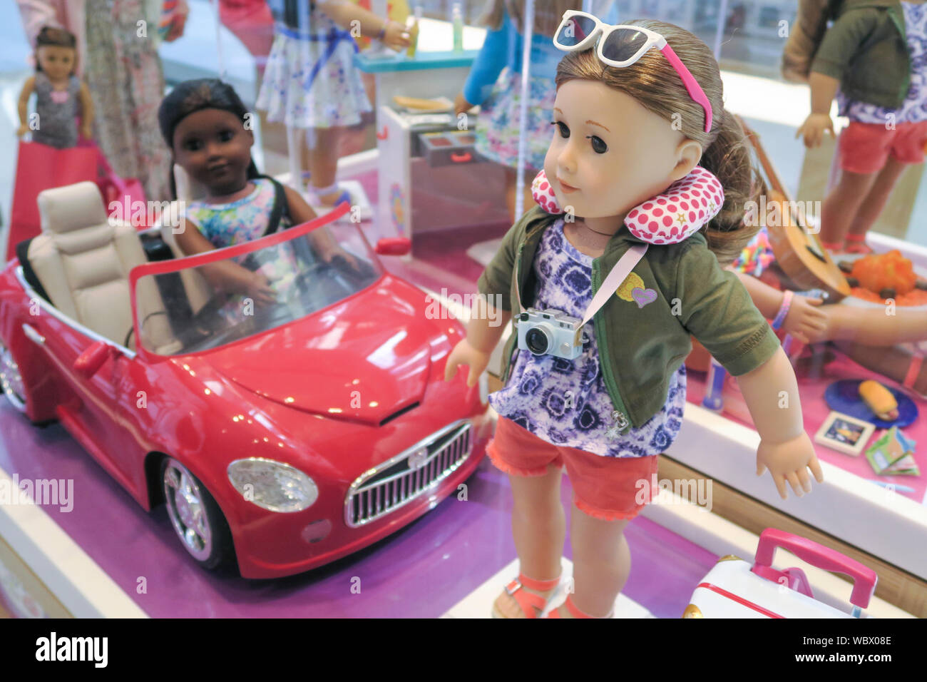 American Girl Store in Rockefeller Center, NYC, USA Stock Photo Alamy
