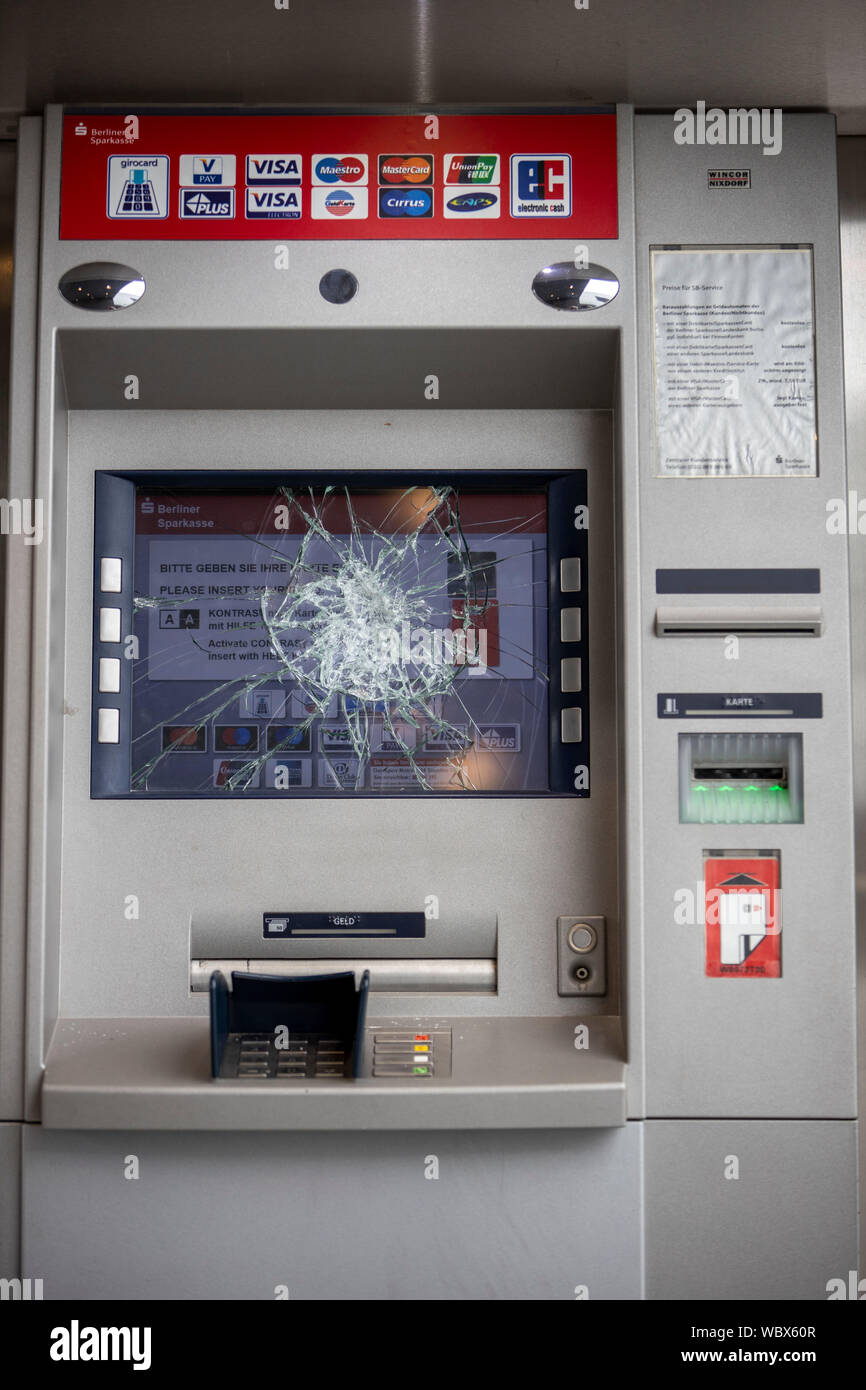 Broken atm hires stock photography and images Alamy