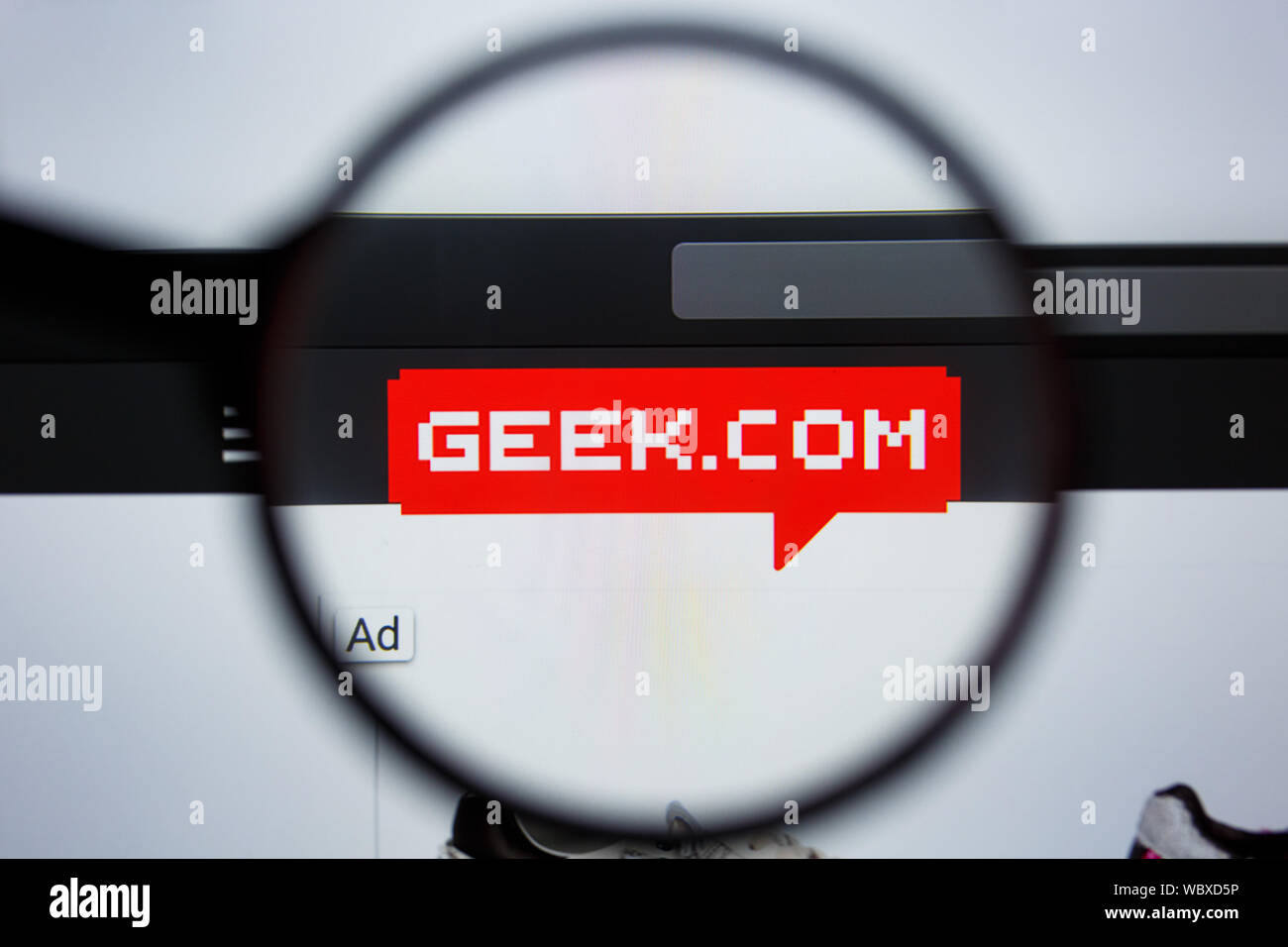 Geek logo hi-res stock photography and images - Alamy
