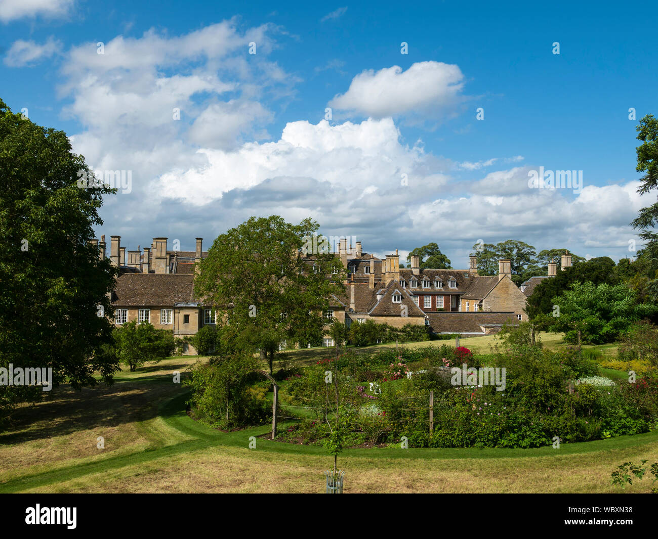 Boughton House, Kettering, Northamptonshire, England, UK Stock Photo