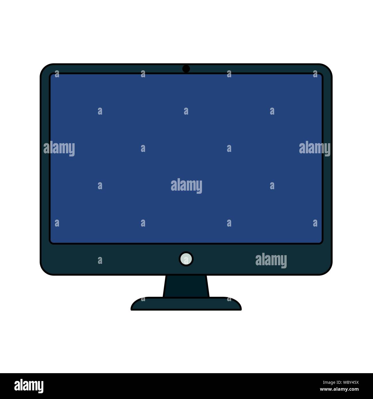 Computer Page Vector Image Isolated computer vector design Stock Vector Image & Art - Alamy