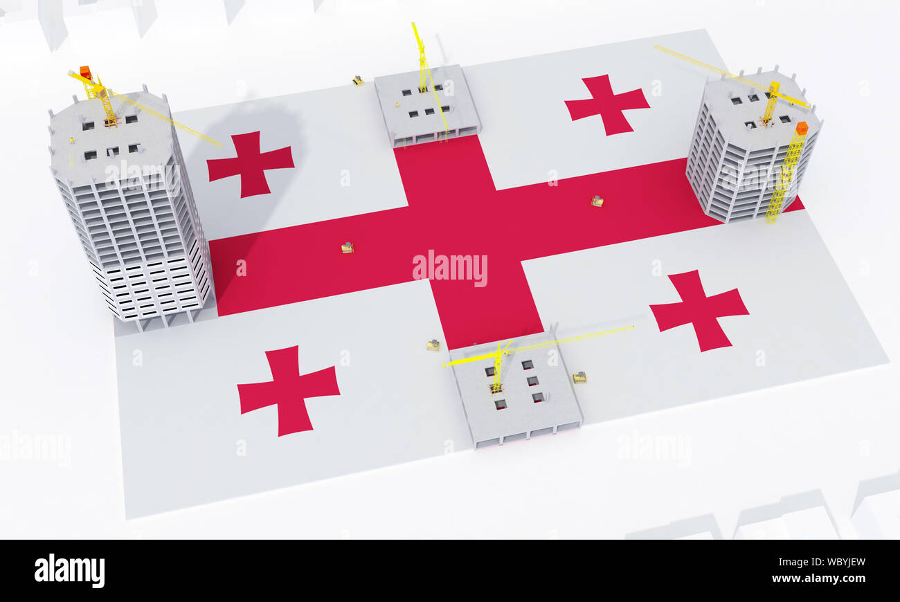 Georgia 3d rendering hi-res stock photography and images - Alamy