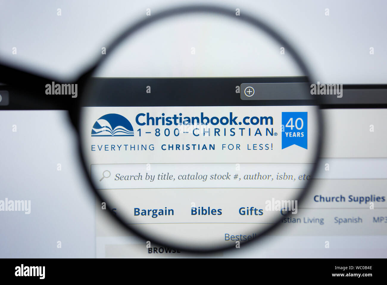 Los Angeles, California, USA 21 Jule 2019 Illustrative Editorial of