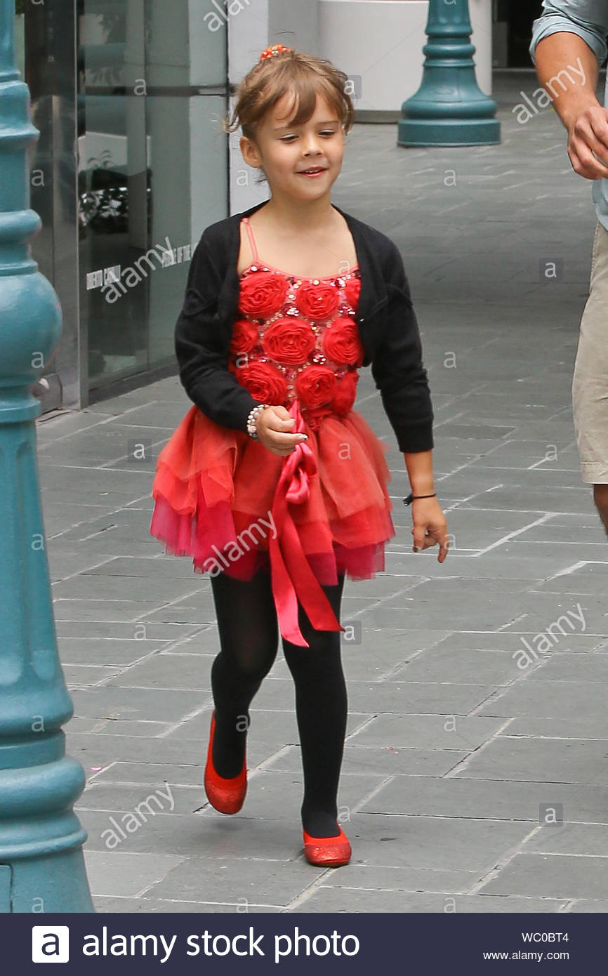 red dress with black cardigan