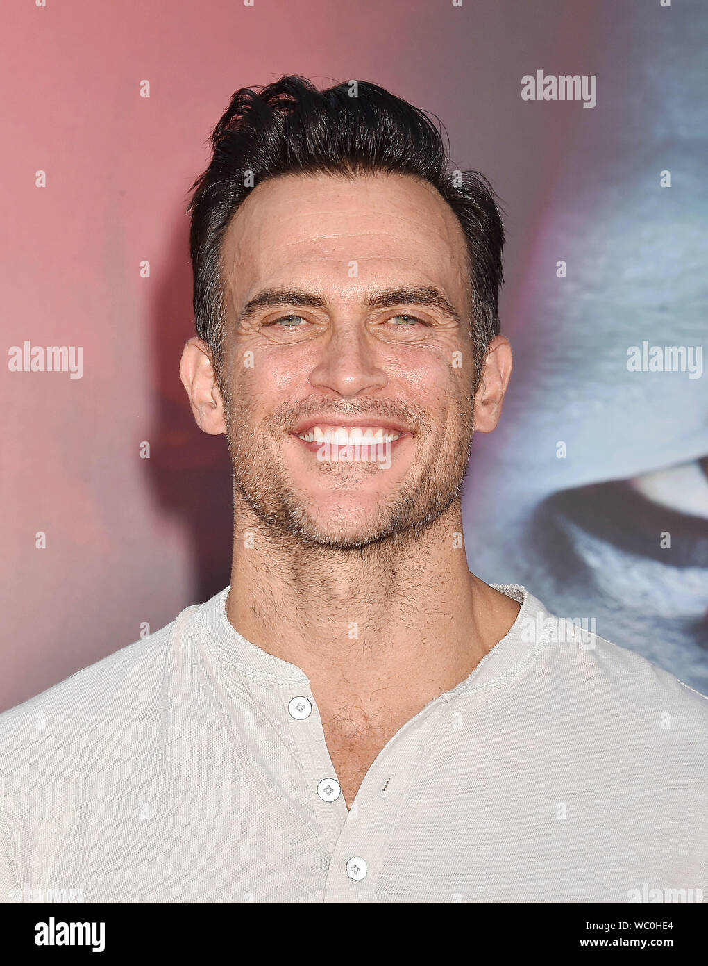 WESTWOOD, CA AUGUST 26 Cheyenne Jackson attends the Premiere of