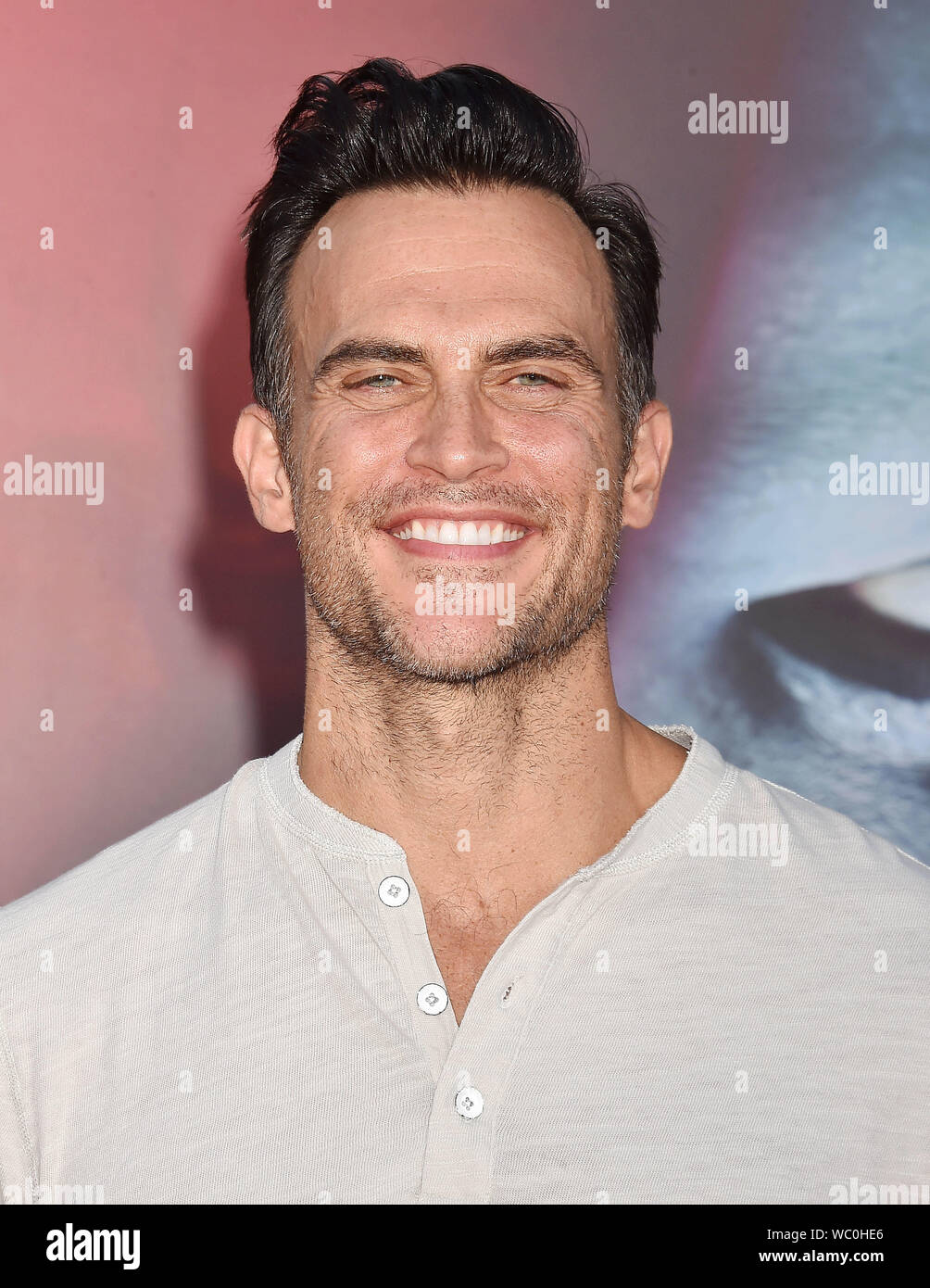 WESTWOOD, CA AUGUST 26 Cheyenne Jackson attends the Premiere of
