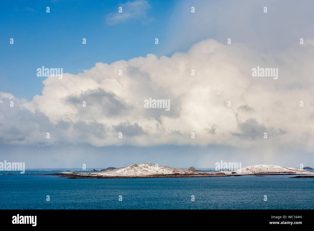 Samson and the Western Rocks from the Garrison, St. Mary's, Isles of ...