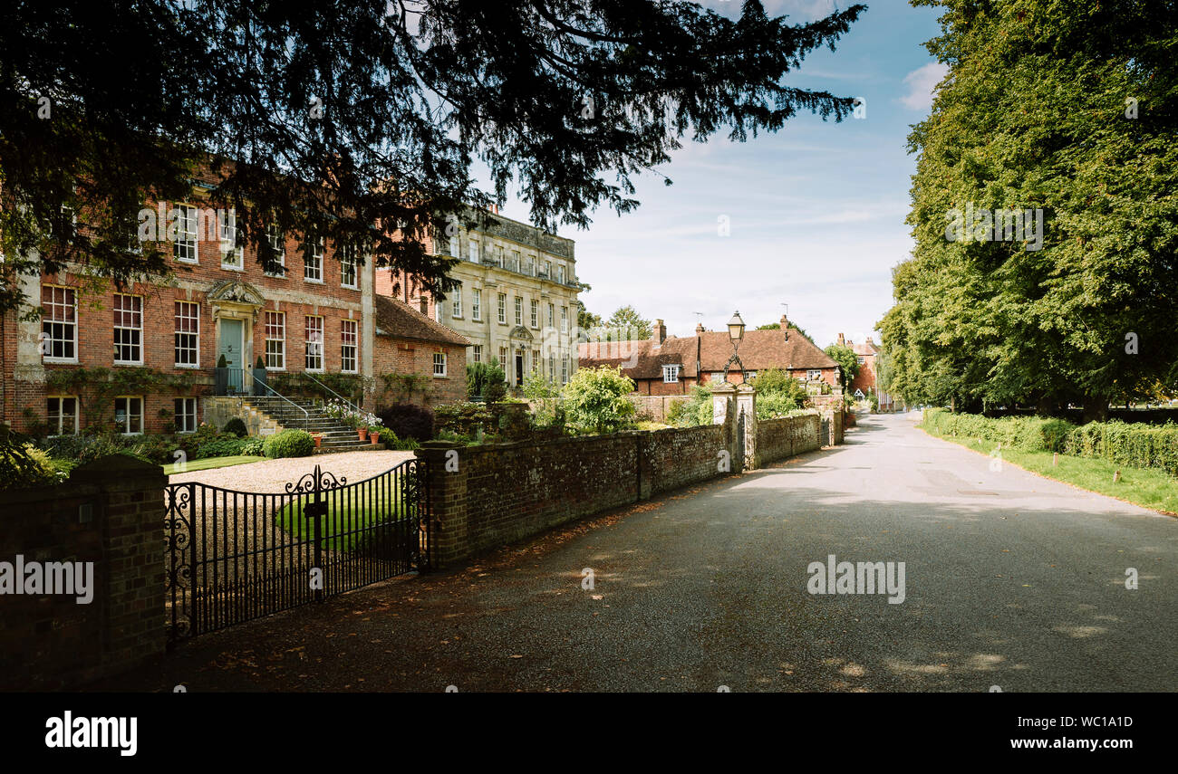 Salisbury Cathedral Close Stock Photo Alamy