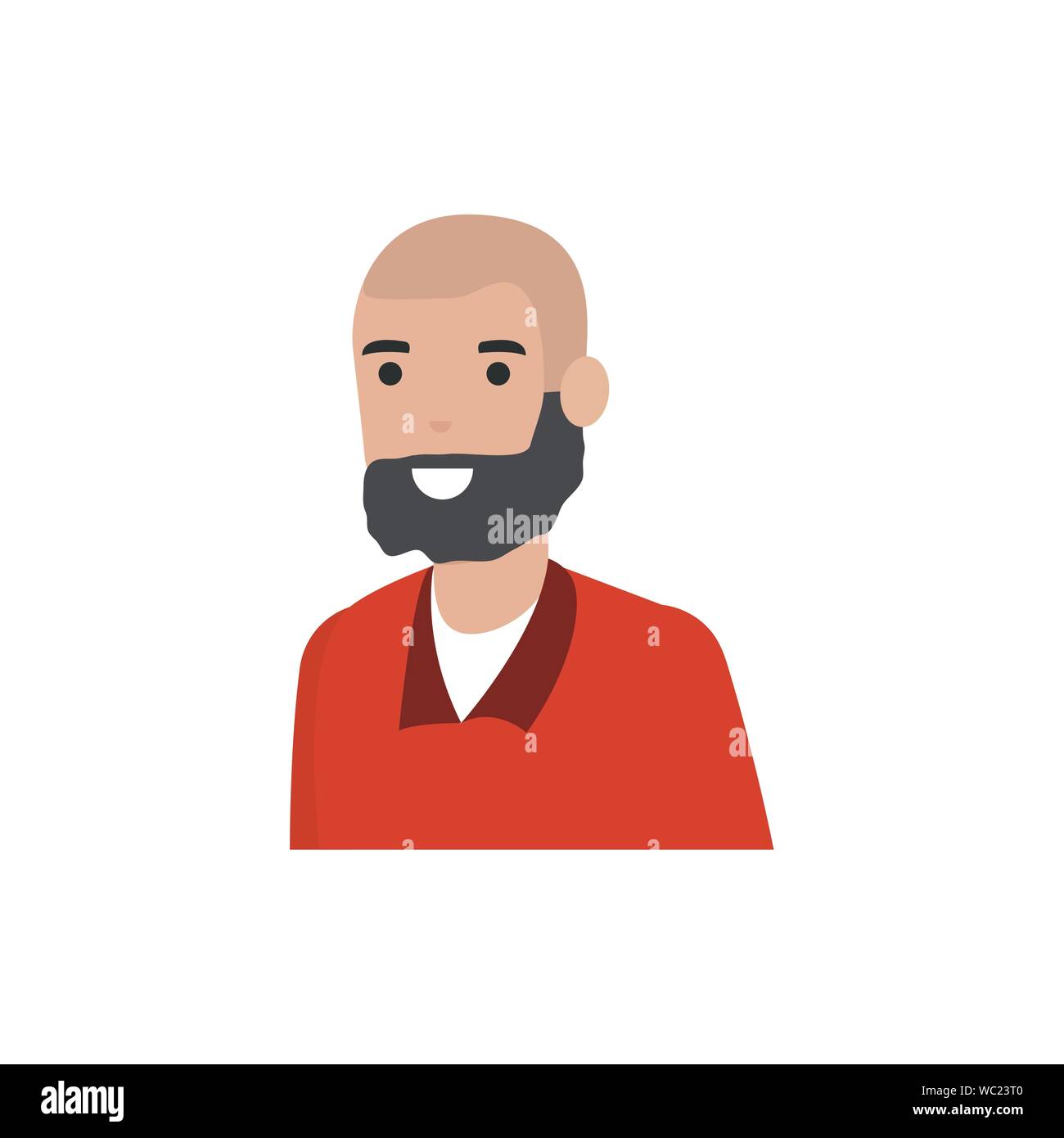 Isolated avatar man vector design Stock Vector Image & Art - Alamy