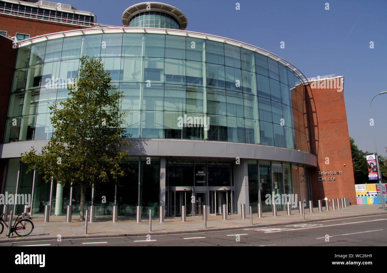 BBC Television Centre White City Stock Photo Alamy