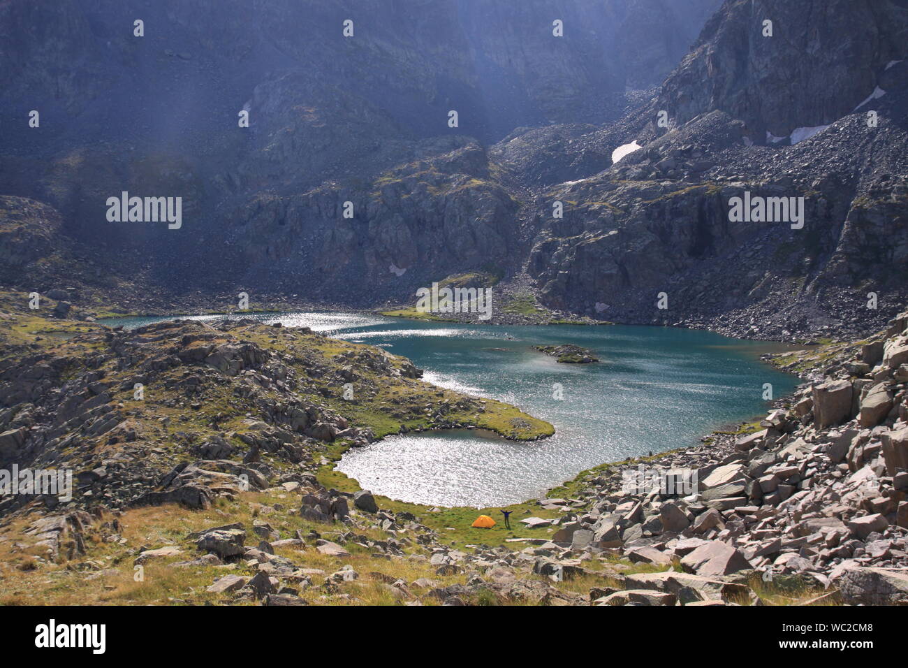 glacial lakes in the eastern Black Sea region in turkey form beautiful images Stock Photo Alamy