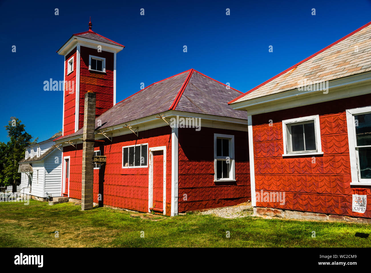 Canterbury Shaker Village Canterbury, New Hampshire, USA Stock Photo