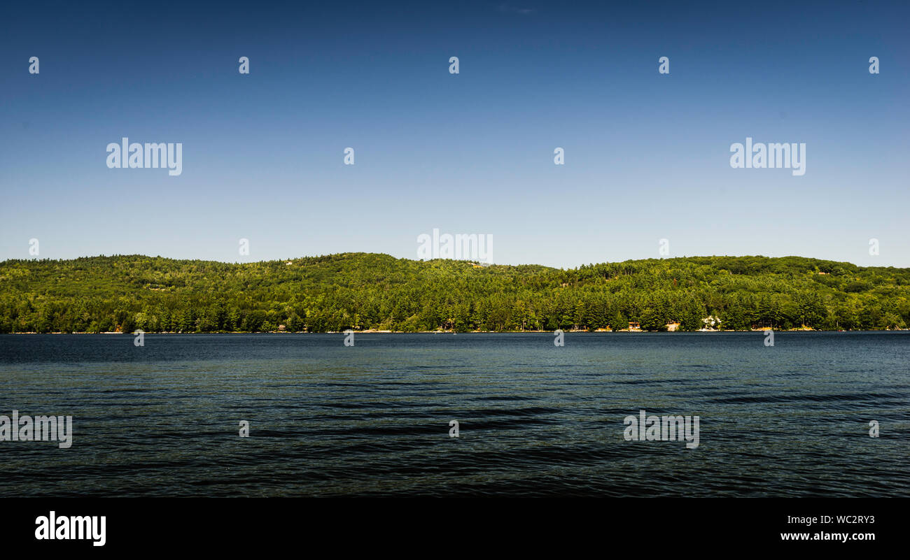 Pleasant Lake New London, New Hampshire, USA Stock Photo Alamy