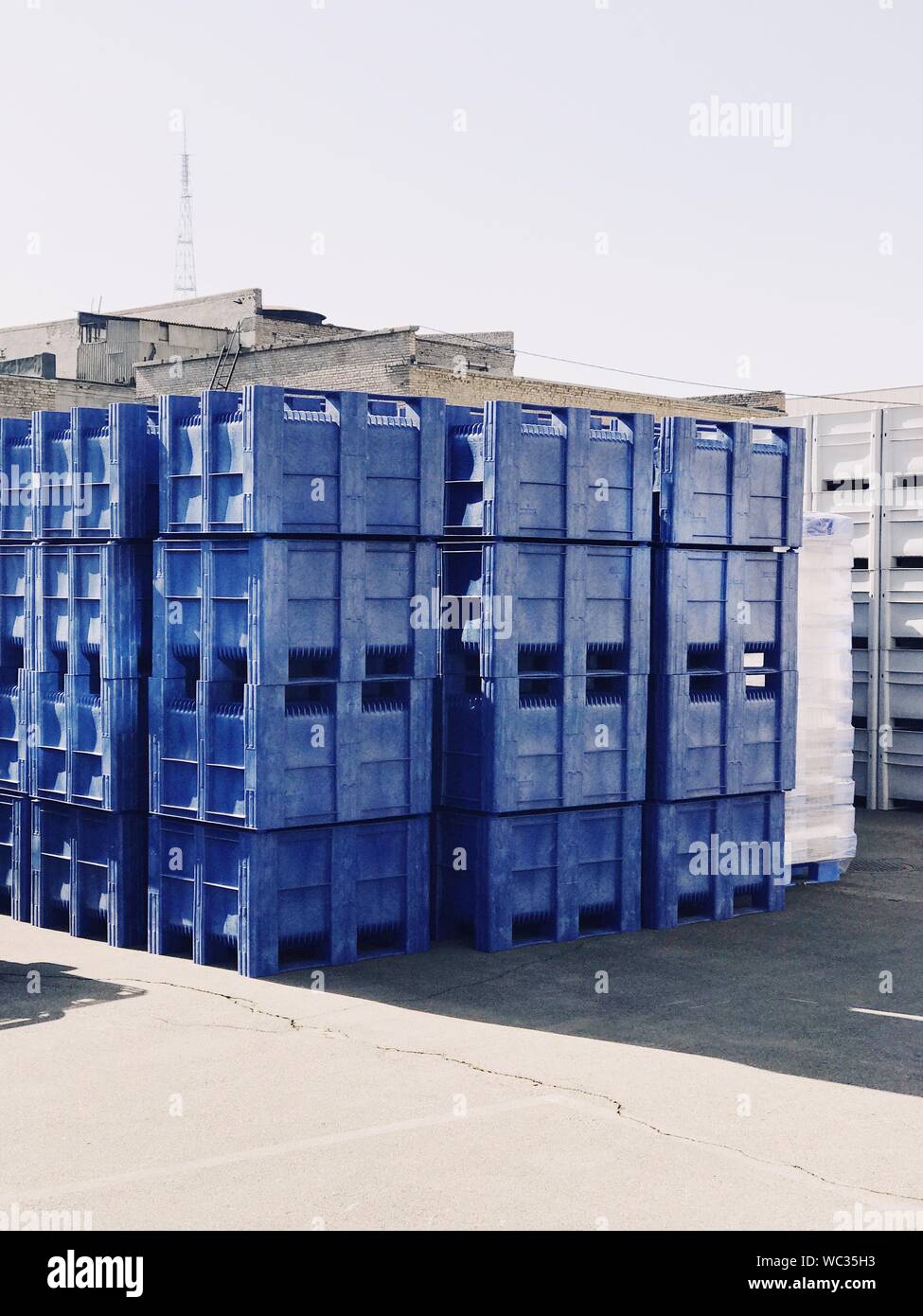 Stacked Crates High Resolution Stock Photography and Images - Alamy