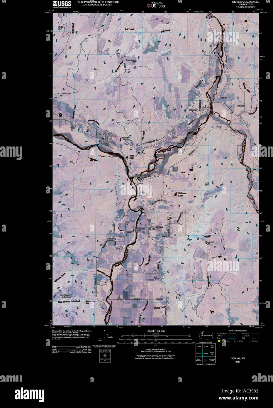 Map of deming hires stock photography and images Alamy