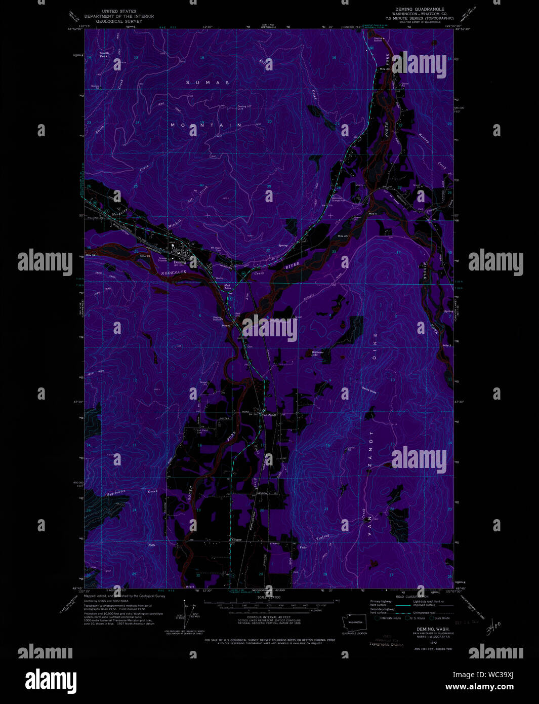Map of deming hires stock photography and images Alamy