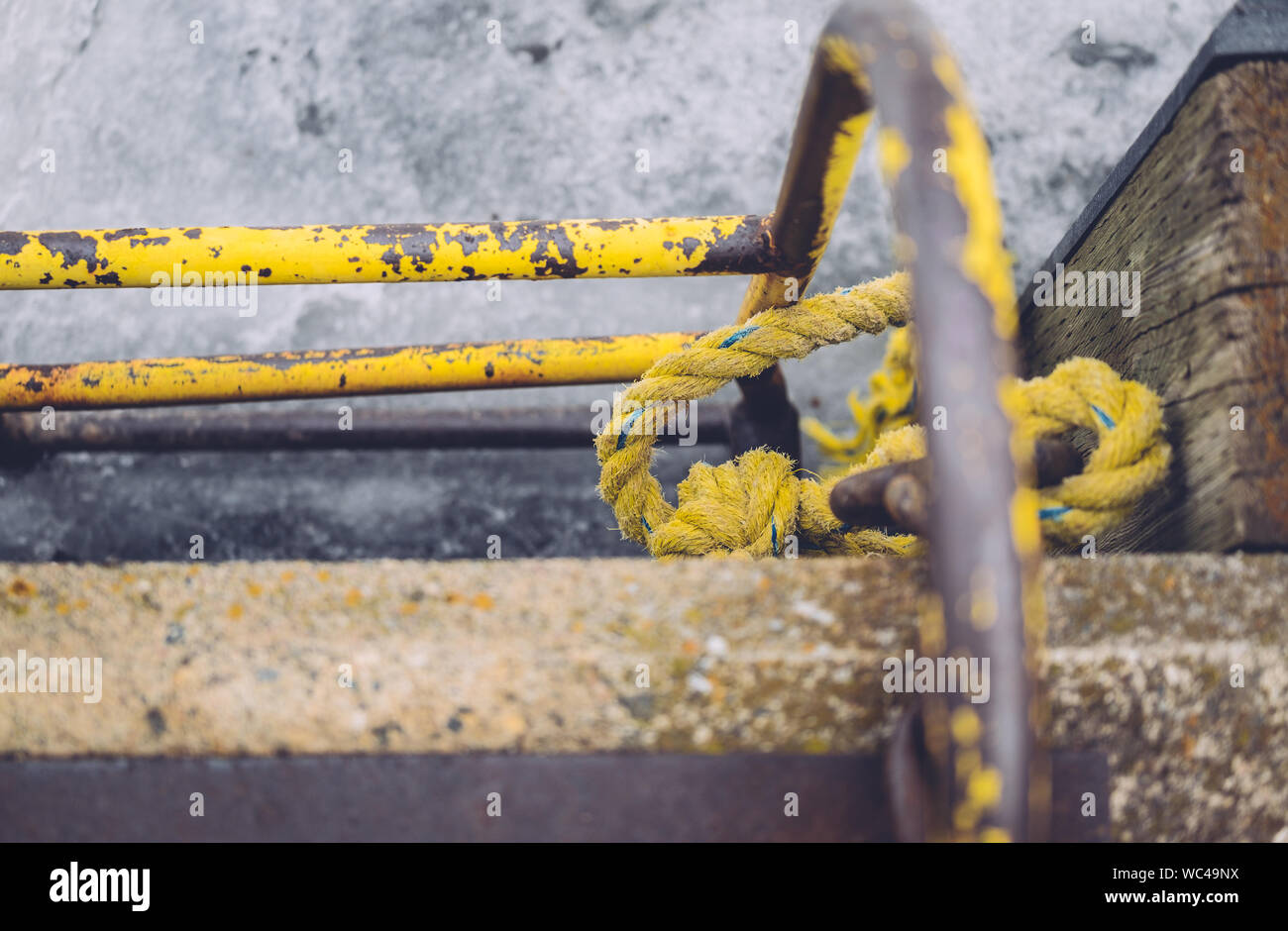 Yellow Railing Railings High Resolution Stock Photography and Images ...