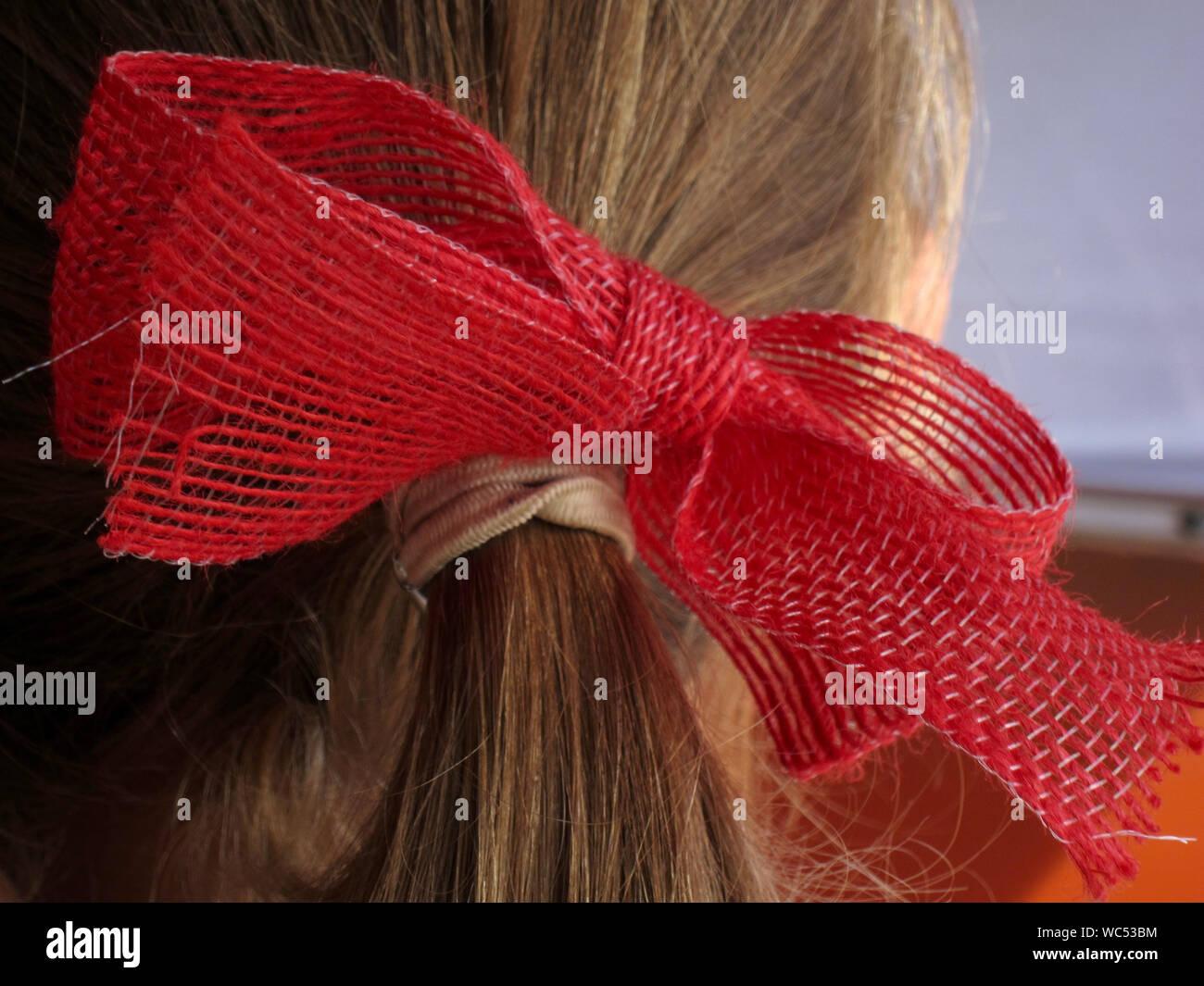 ribbon tied up