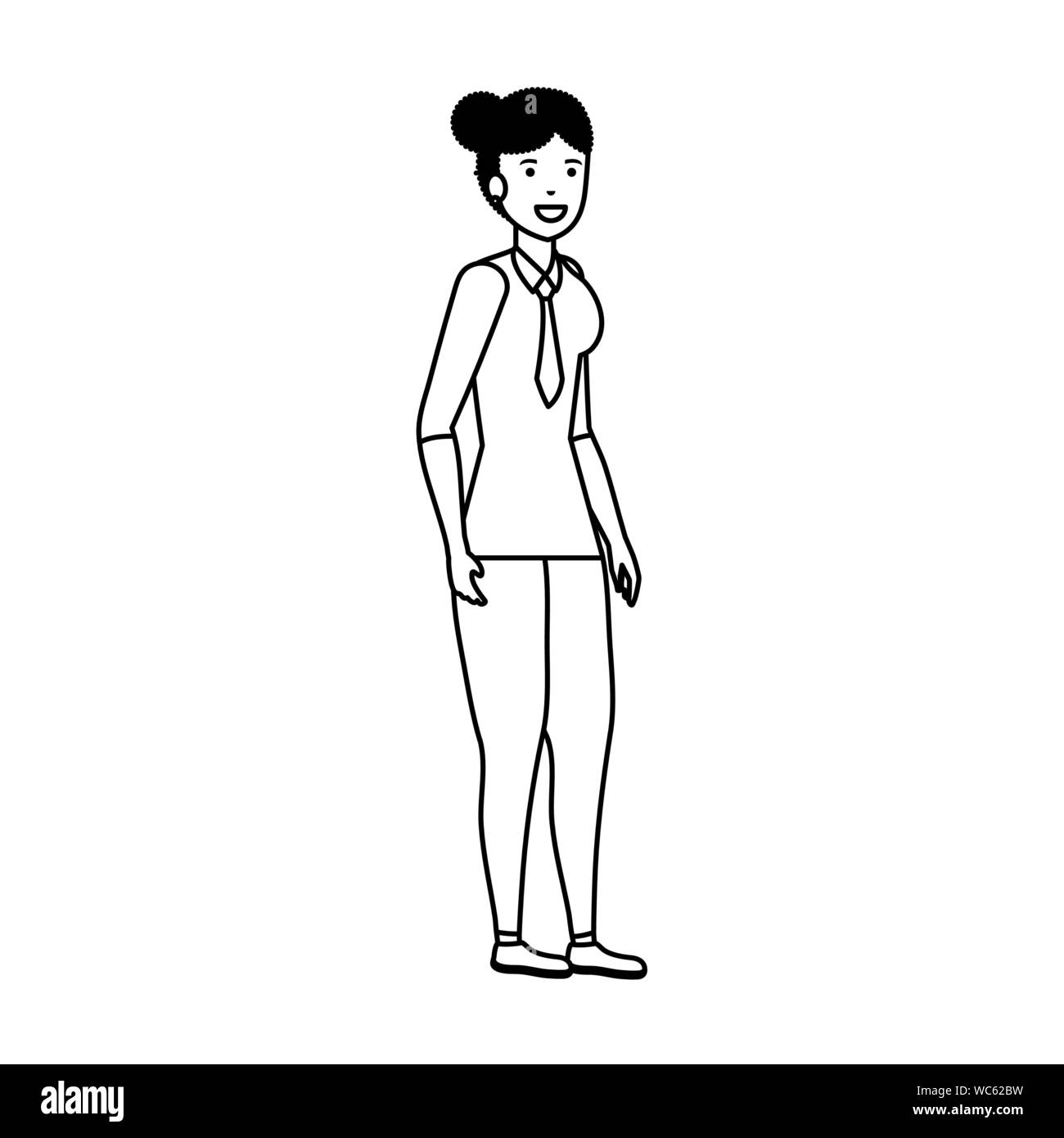 Isolated avatar woman vector design Stock Vector Image & Art - Alamy