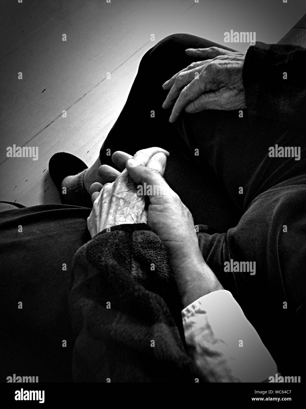 Old Men Holding Hands High Resolution Stock Photography and Images - Alamy